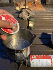 ケトルＮＯ１で作るさっぱりラーメン