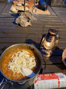 スノーピーク「ケトル1」で作るカレーリゾット