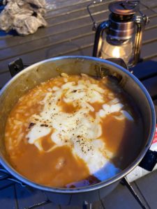 スノーピーク「ケトル1」で作るカレーリゾット