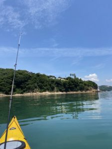 カヤックフィッシング開始