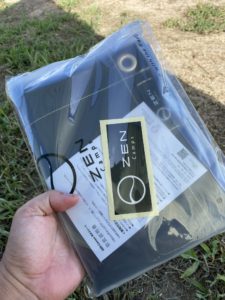 ZENCampの焚火シート