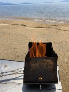 ネイチャーストーブでペレットを使う