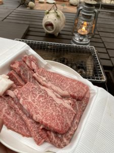 お祝いのいいお肉