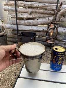 ランタンに乾杯