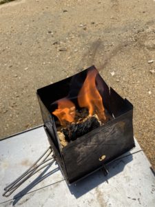 ネイチャーストーブをペレット燃料で使う