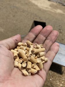 ネイチャーストーブをペレットで使う