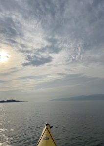 カヤックフィッシングに出艇