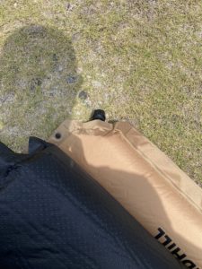 エアマットの裏