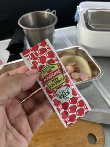 カゴメのケチャップ