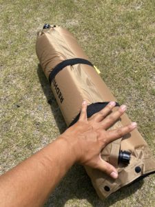 インフレータブルマットの大きさ