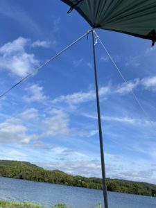 河原でデイキャンプ