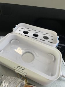 炊飯器にセットする