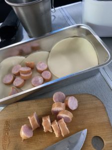 炊飯器でピザを作る