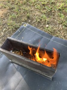 ペレット燃料でぷちもえファイヤーを使う