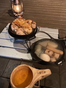 冬キャンプ飯