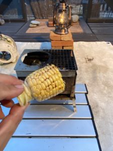 蒜山のトウモロコシ