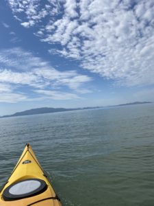 瀬戸内海のカヤック