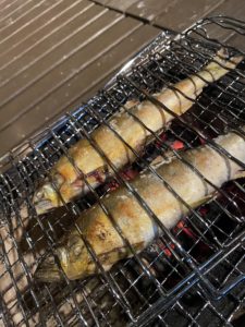 アユの塩焼き