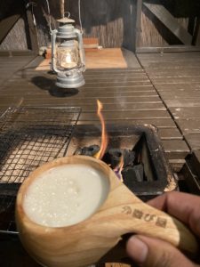 着火の時間を待つ