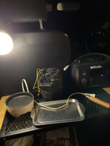 車中泊の快適空間