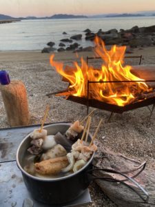 おでんを煮込む