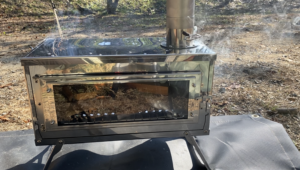 薪ストーブから煙が出る