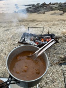 朝カレー