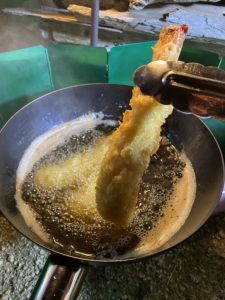 エビフライ成功！