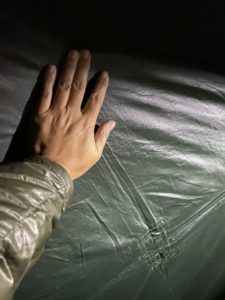 ステルス張りの内部