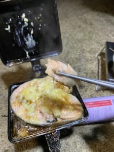 鮭のチーズ焼き完成