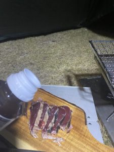 ゆずぽんをかける