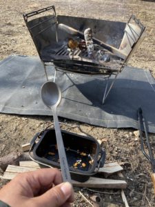 チタンのスプーン