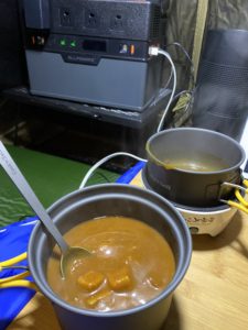朝カレー