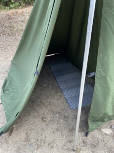 パスファインダー張りの内部