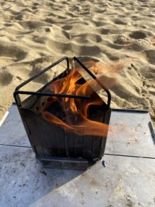 パイロマスター2の二次燃焼