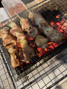 炭火焼きパーティ