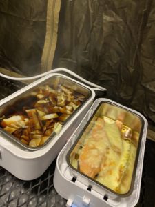 ポタ電料理完成