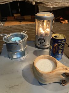 尾上製作所のミニかまどを使う