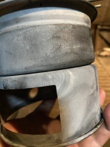 尾上製作所のミニかまどの育ち具合