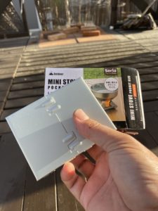 Seriaのポケットストーブ開封