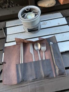 こだわりのチタンカトラリー