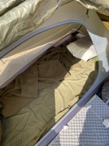 BUNDOK(バンドック)ソロドームの内部の広さ