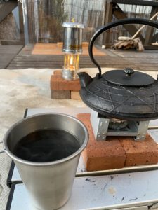 Seriaのポケットストーブ使用してみる