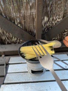 チタンのフォーク