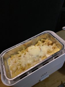 グラタンを車中泊で作る！