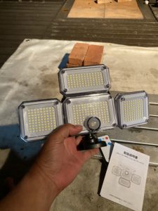 人感センサーライト