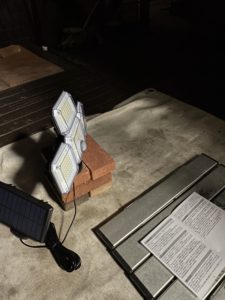 人感センサーライト