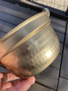 北陸アルミニウムの段付鍋13.5cm