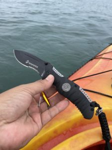 カヤック用のナイフ