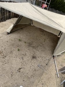 フィールドドアのパップテント